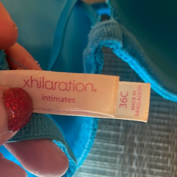 Sexy Aqua Lace Push-Up Bra - Picture 12 of 16